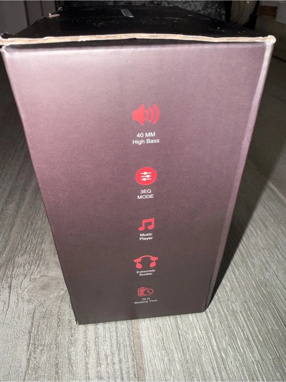 VANOTOM R916 Wireless Bluetooth 5.3 Over-Ear Headphones Black NEW